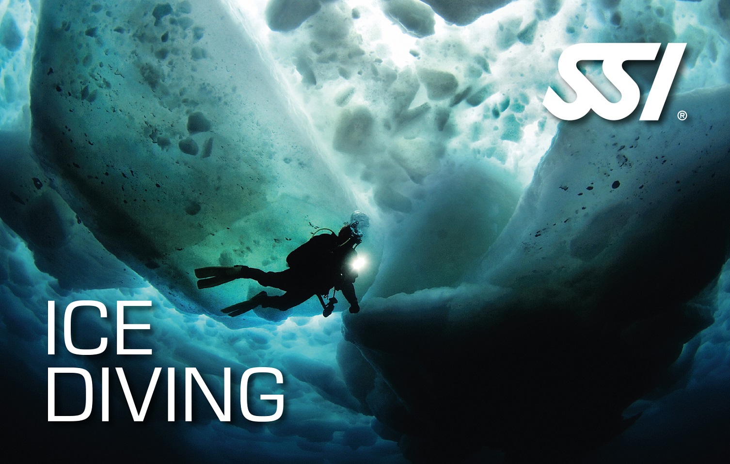 Image of ice diving scuba course certification card